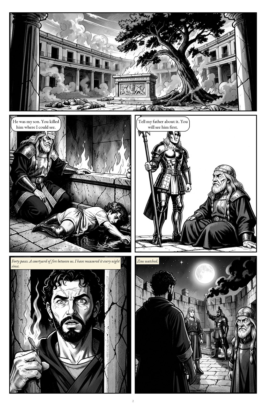 Cold Ashes & Fiery Seas, episode 1, page 2