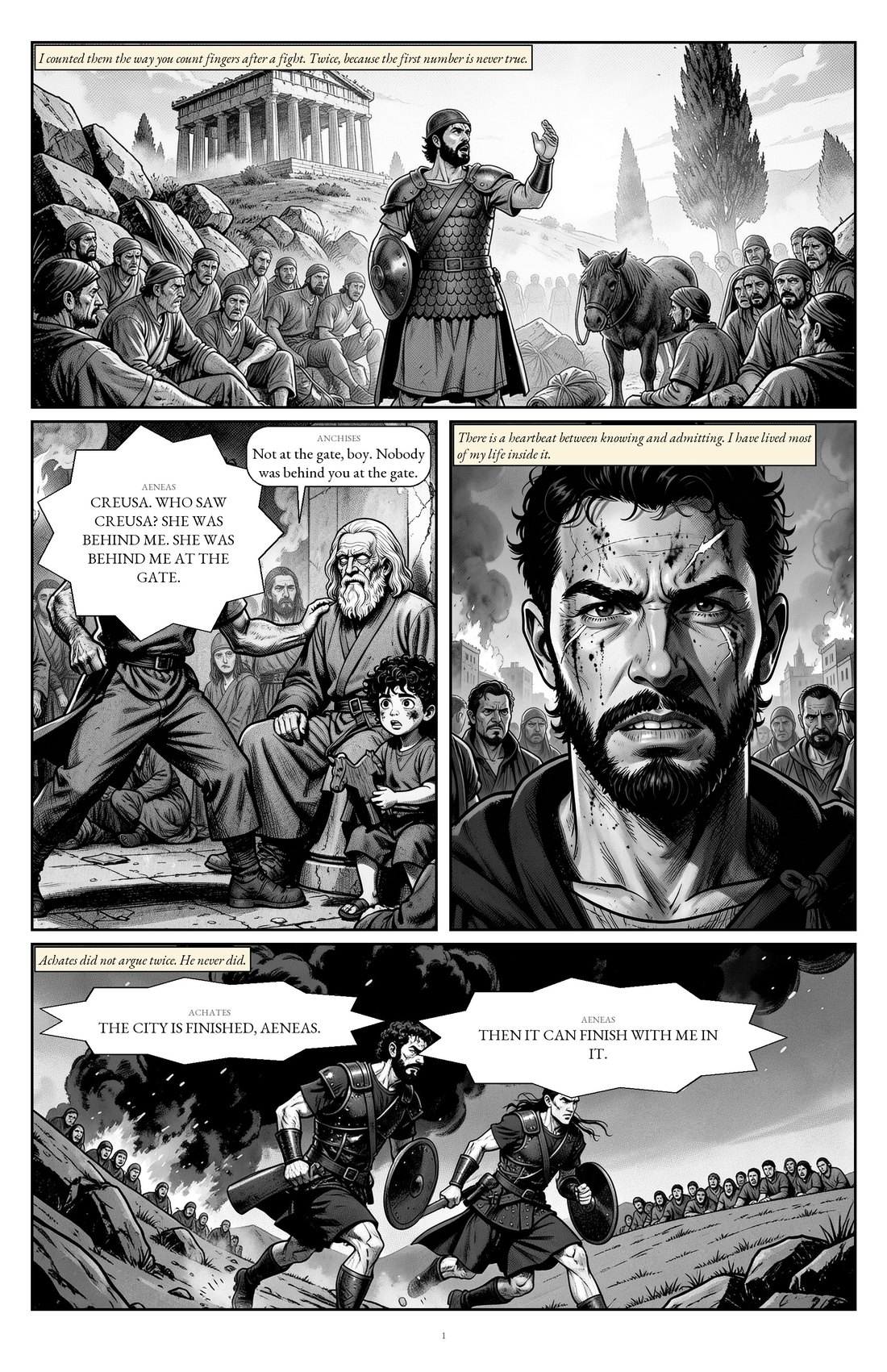 Cold Ashes & Fiery Seas, episode 2, page 1