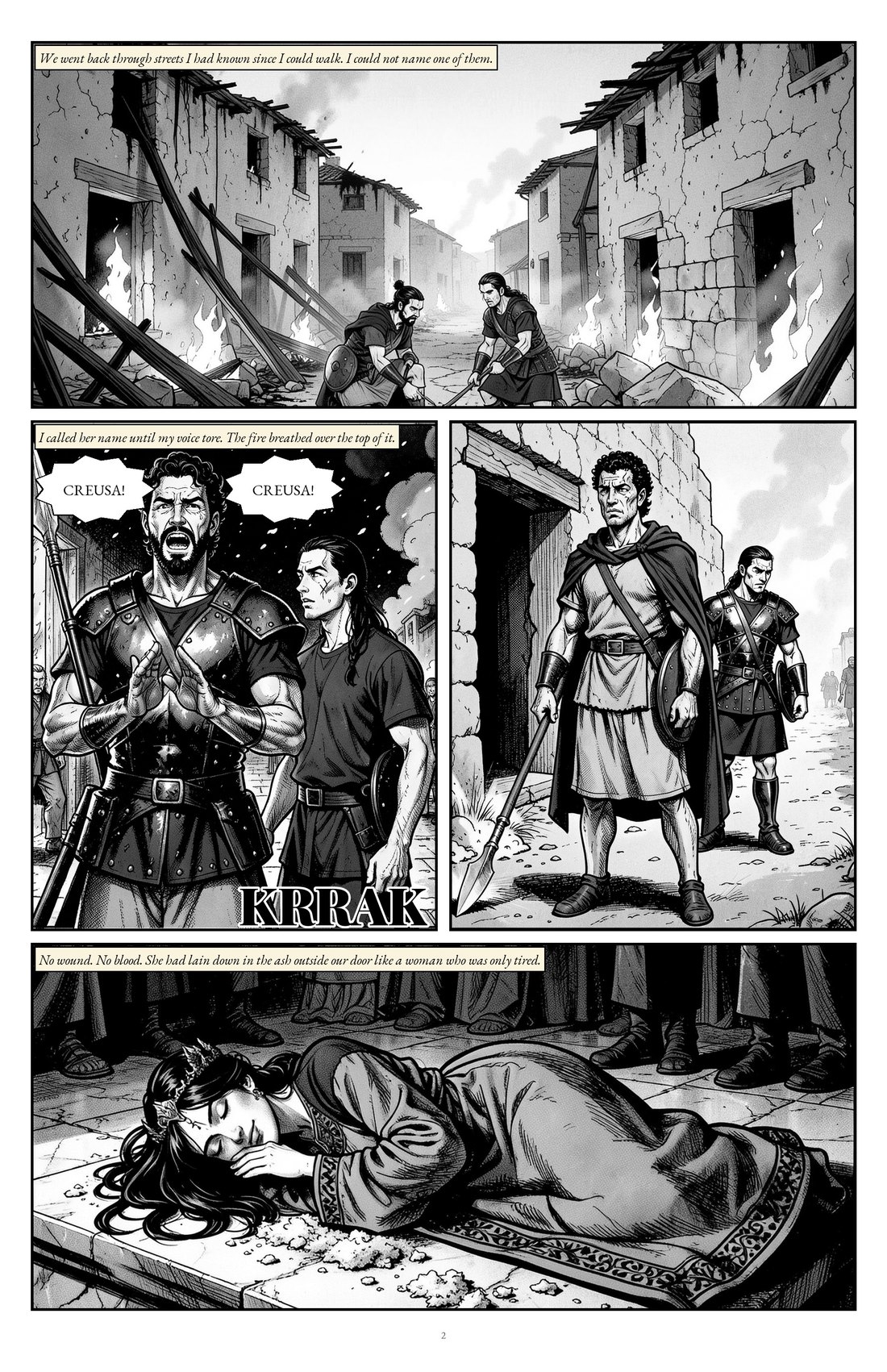 Cold Ashes & Fiery Seas, episode 2, page 2