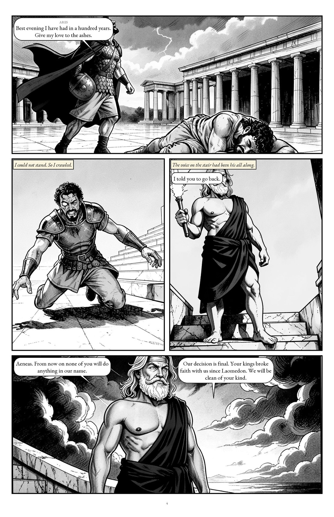 Cold Ashes & Fiery Seas, episode 3, page 4
