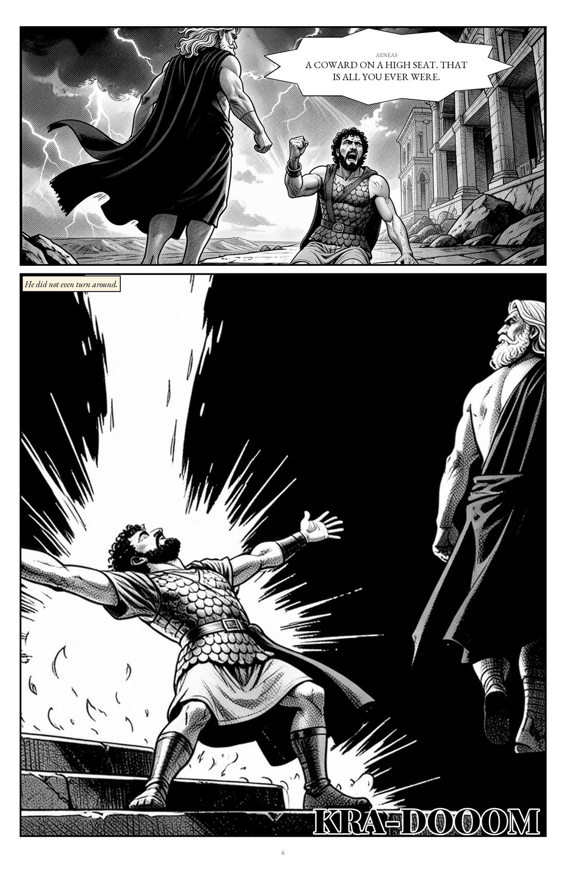 Cold Ashes & Fiery Seas, episode 3, page 6