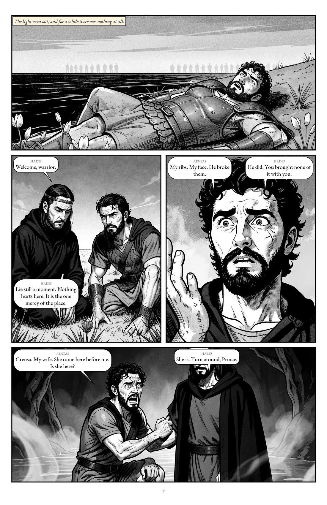 Cold Ashes & Fiery Seas, episode 3, page 7