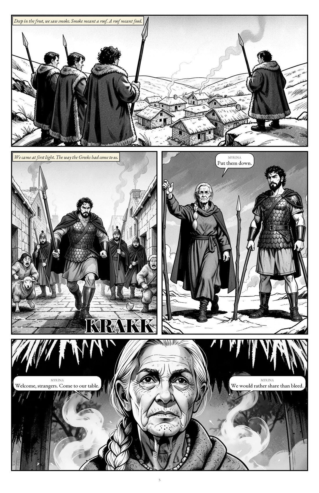 Cold Ashes & Fiery Seas, bölüm 4, sayfa 5