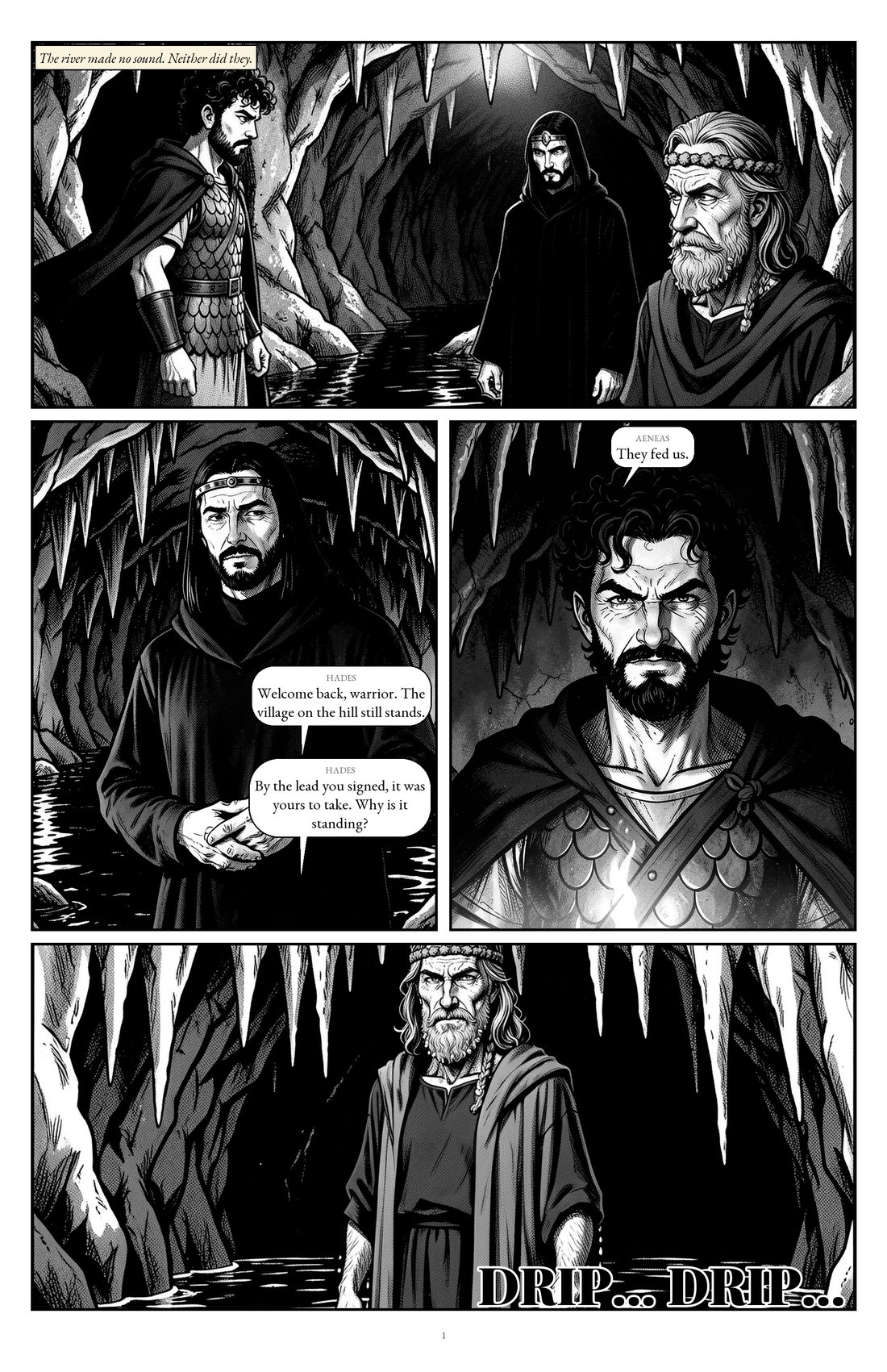 Cold Ashes & Fiery Seas, bölüm 5, sayfa 1