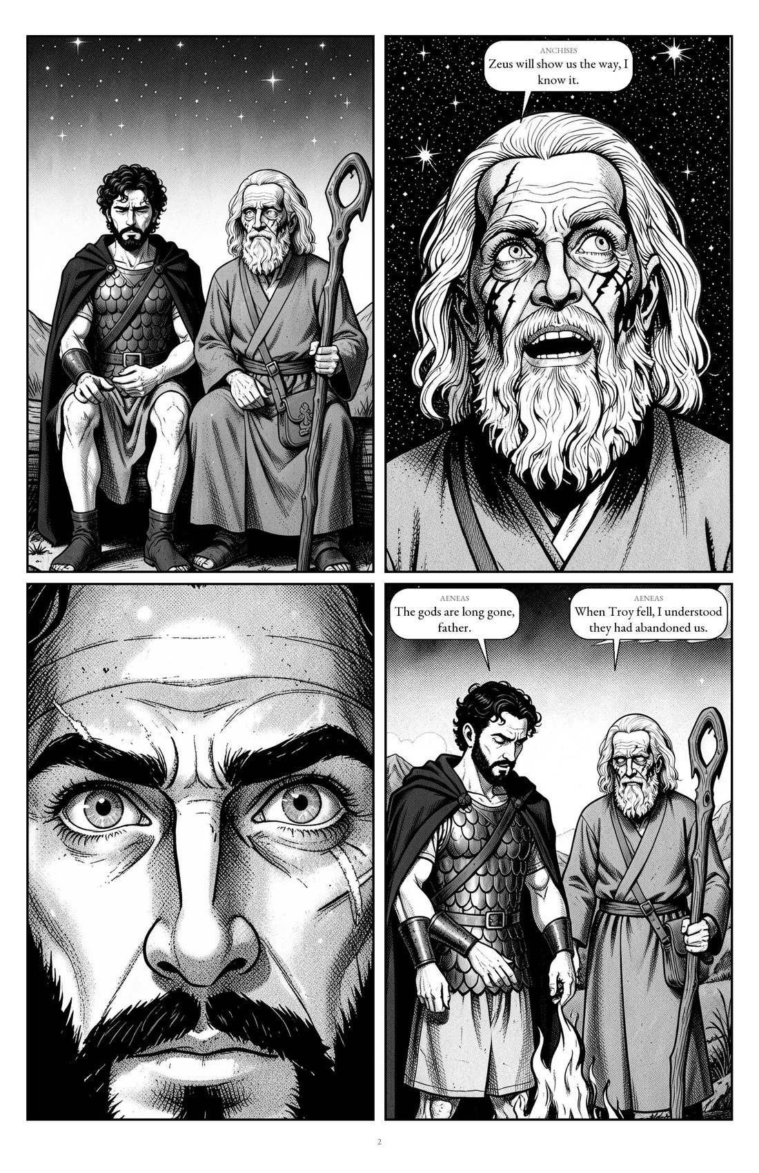 Cold Ashes & Fiery Seas, episode 6, page 2