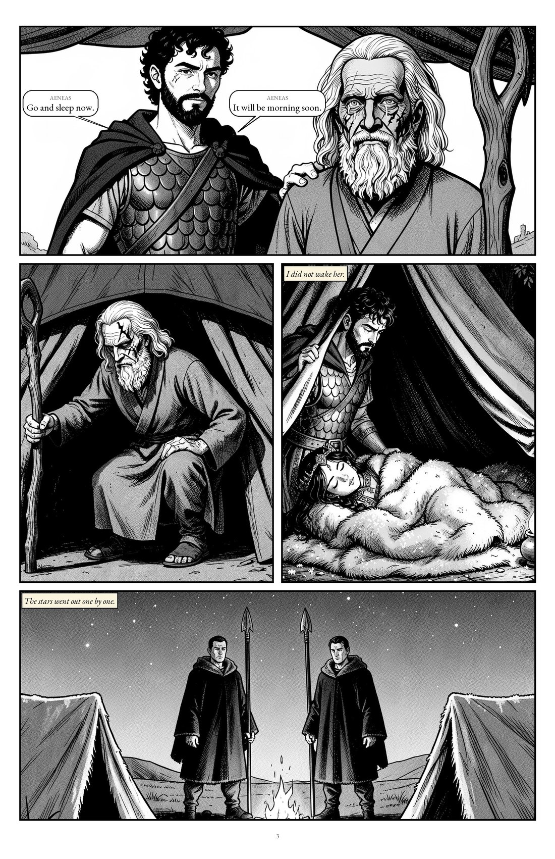 Cold Ashes & Fiery Seas, episode 6, page 3