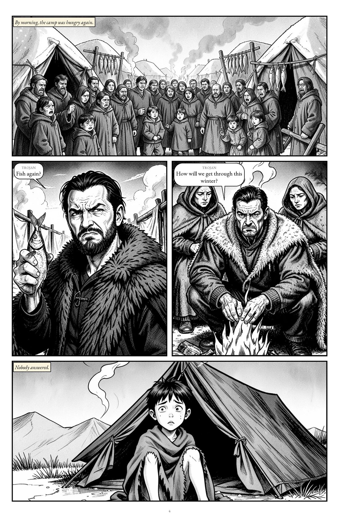 Cold Ashes & Fiery Seas, episode 6, page 4