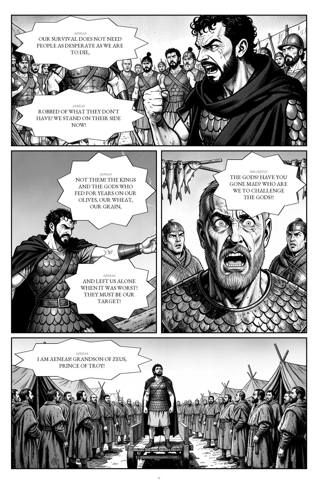 Cold Ashes & Fiery Seas, episode 6, page 6