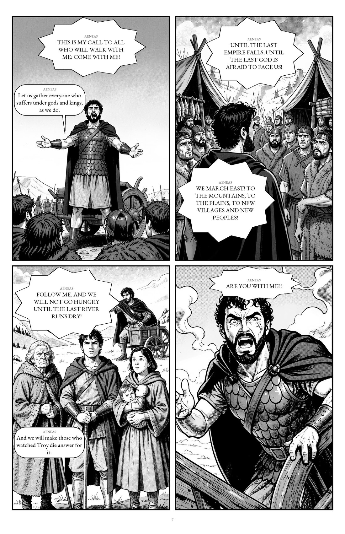 Cold Ashes & Fiery Seas, episode 6, page 7