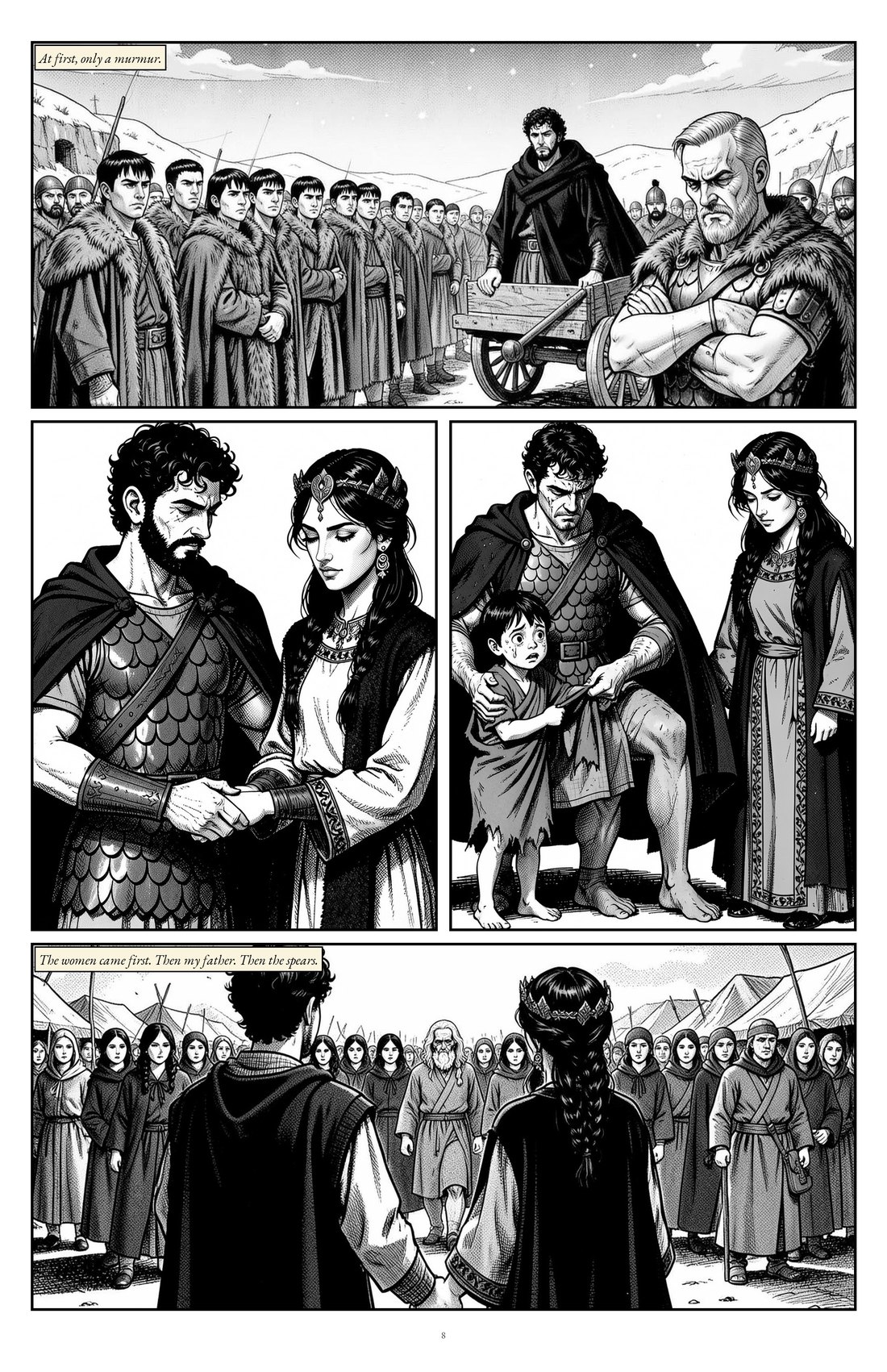 Cold Ashes & Fiery Seas, episode 6, page 8