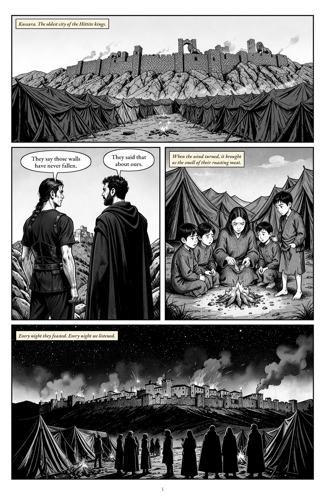 Cold Ashes & Fiery Seas, episode 7, page 1