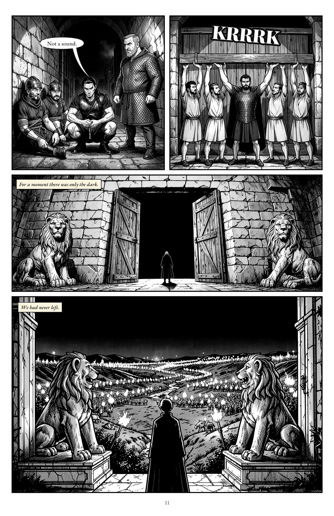 Cold Ashes & Fiery Seas, episode 7, page 11