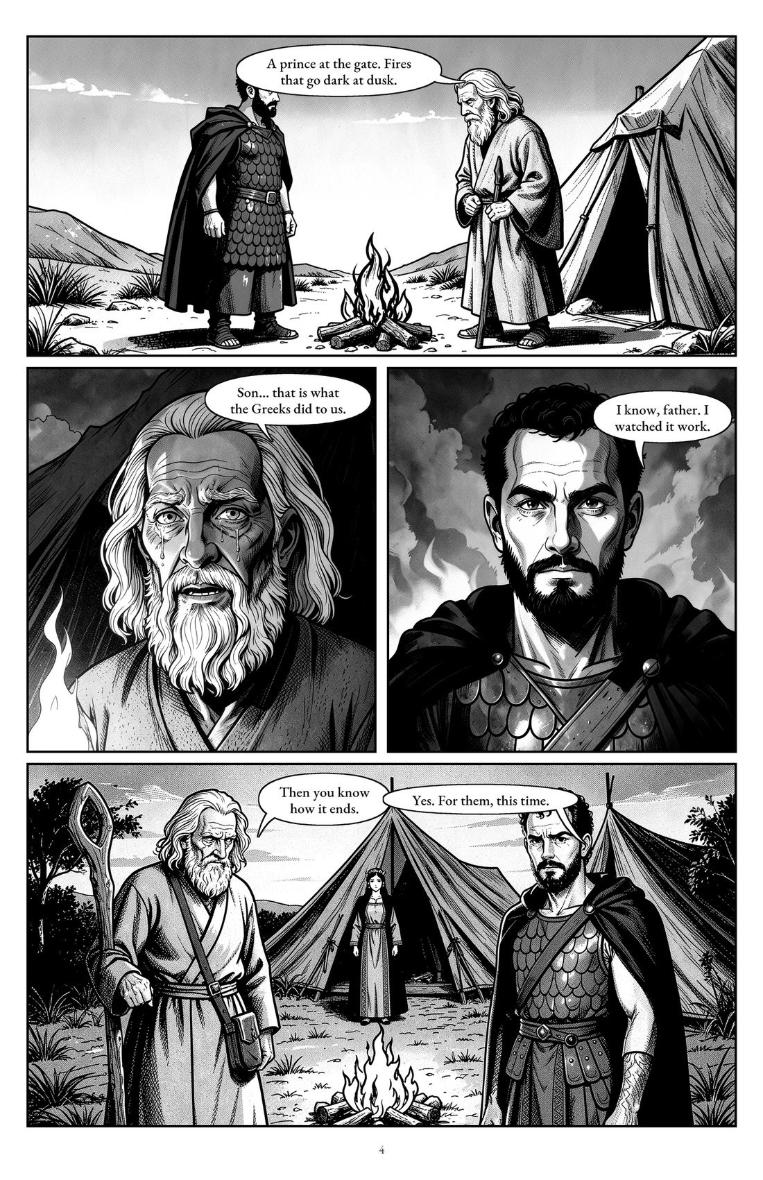 Cold Ashes & Fiery Seas, episode 7, page 4