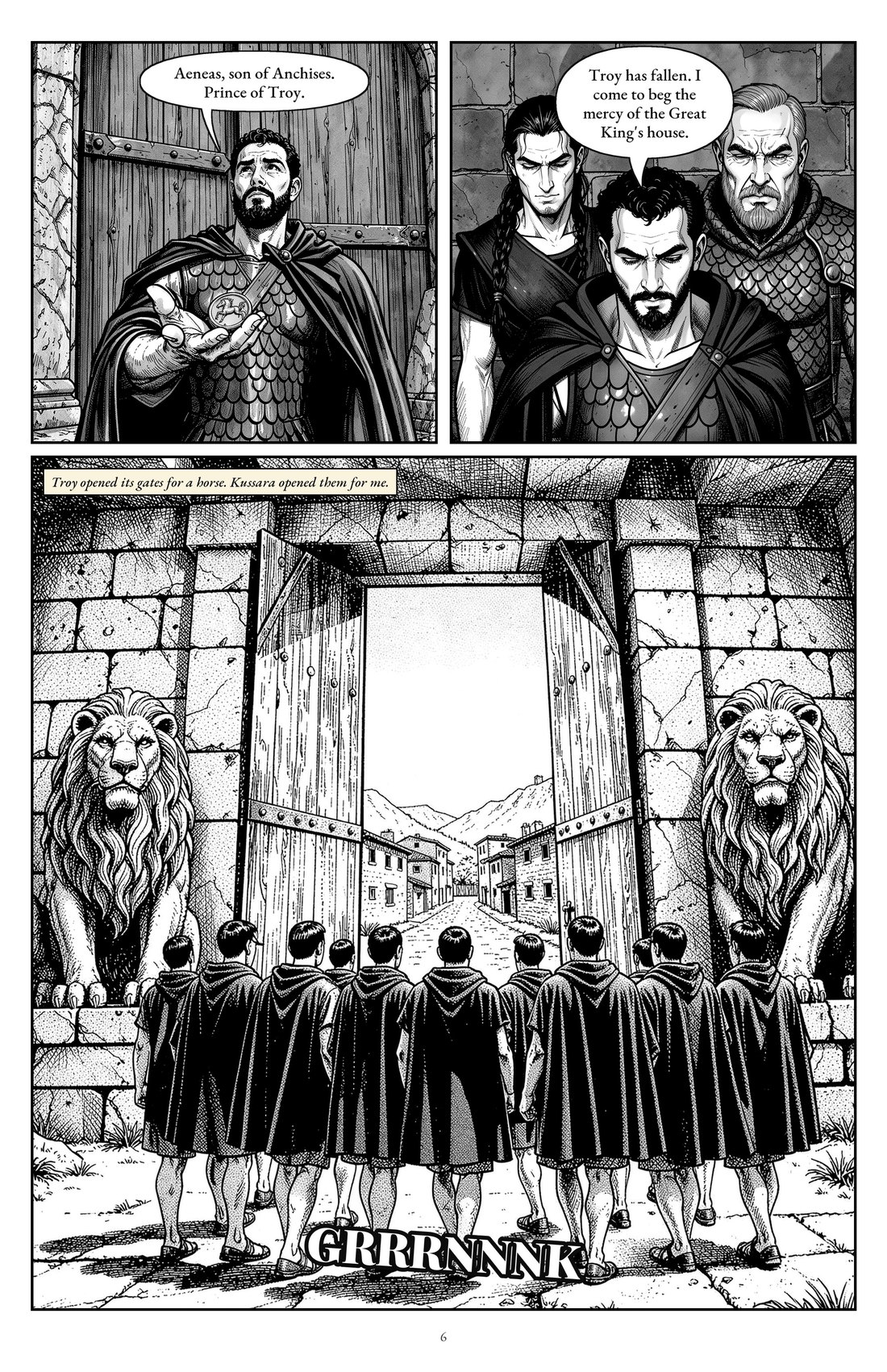 Cold Ashes & Fiery Seas, episode 7, page 6