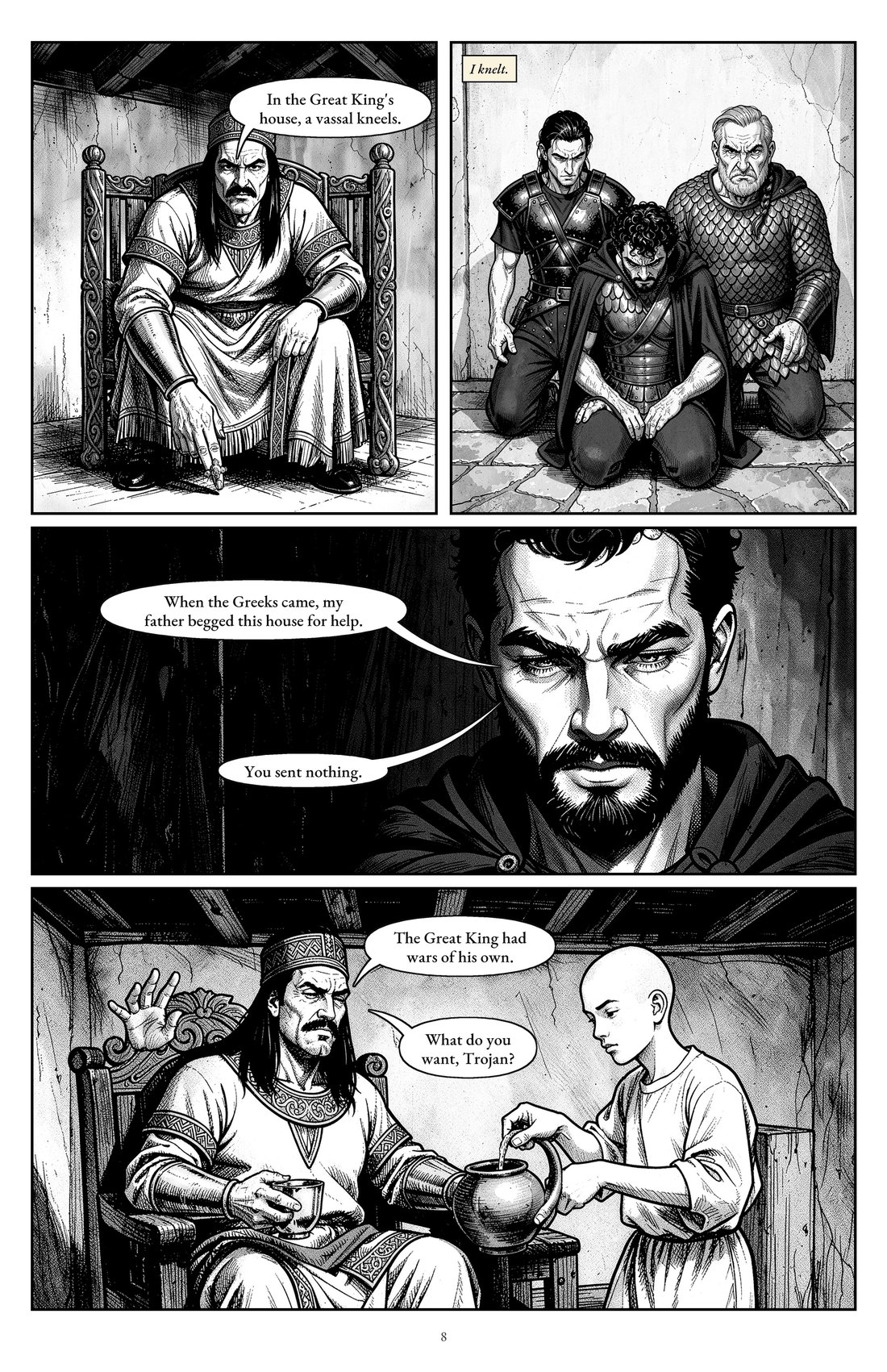 Cold Ashes & Fiery Seas, episode 7, page 8