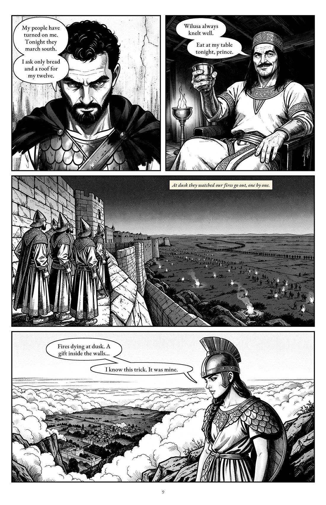 Cold Ashes & Fiery Seas, episode 7, page 9
